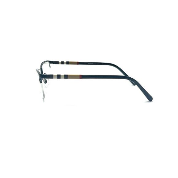 NEW BURBERRY BE1282 1001 BLACK AUTHENTIC EYEGLASSES 55-18 145 - Picture 3 of 3